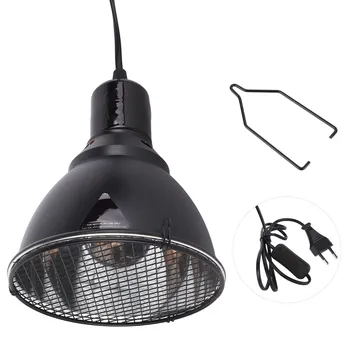 14 cm Reptilien lampe Leuchte gleichmäßige Heizung profession elle flache Kuppel Lampen kappe für Amphibien