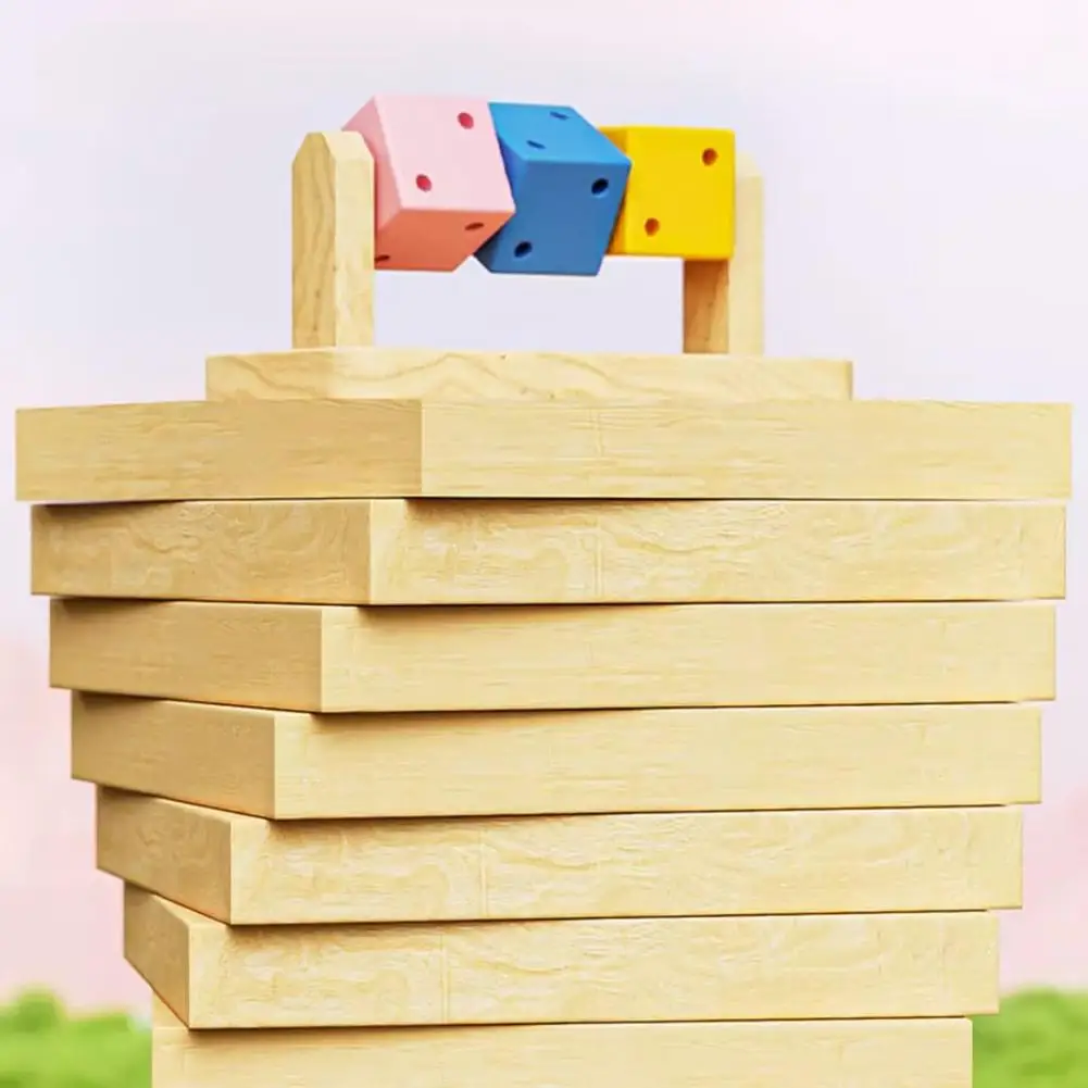Hamster-Kauspielzeug Holzplattform Zahnreinigungsspielzeug – Bild 5