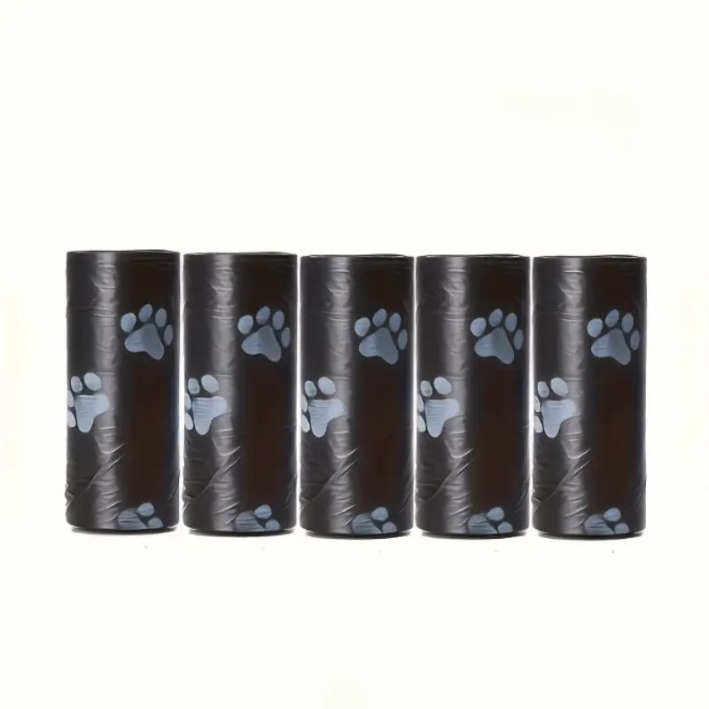 150/10 Rollen Haustier-Müllsack, verdickt, bequeme Verwendung, Polypropylen, für Tierabfälle, Katzen