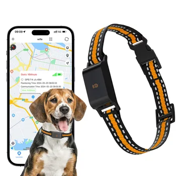 Echtzeit-Ortungs-GPS-Tracker für Hunde- und Katzenhalsbänder