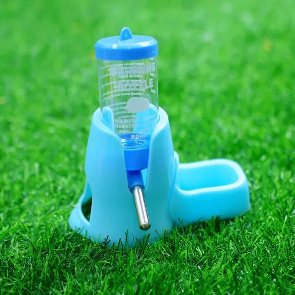 Hamster-Wasserspender, kleiner Tier-Automatikspender, Trinkwasserflasche, Schüsseln, Schüssel