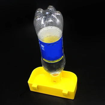 Vogel Feeder Waterer Flasche Trinkbecher Große Kapazität Automatische Wasser Dispenser für Wachteln Huhn