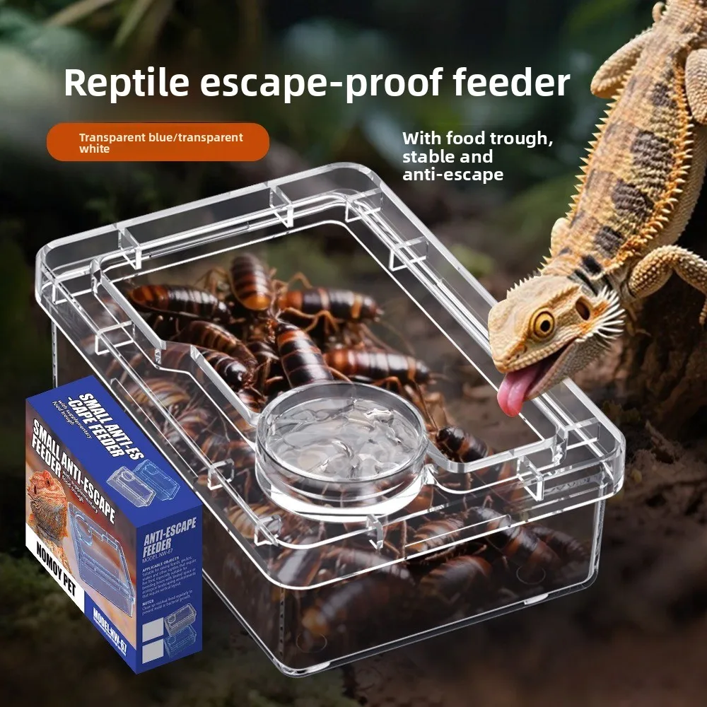 Futtertröge für Reptilien, Eidechsen und Geckos - Kippschutz – Bild 3