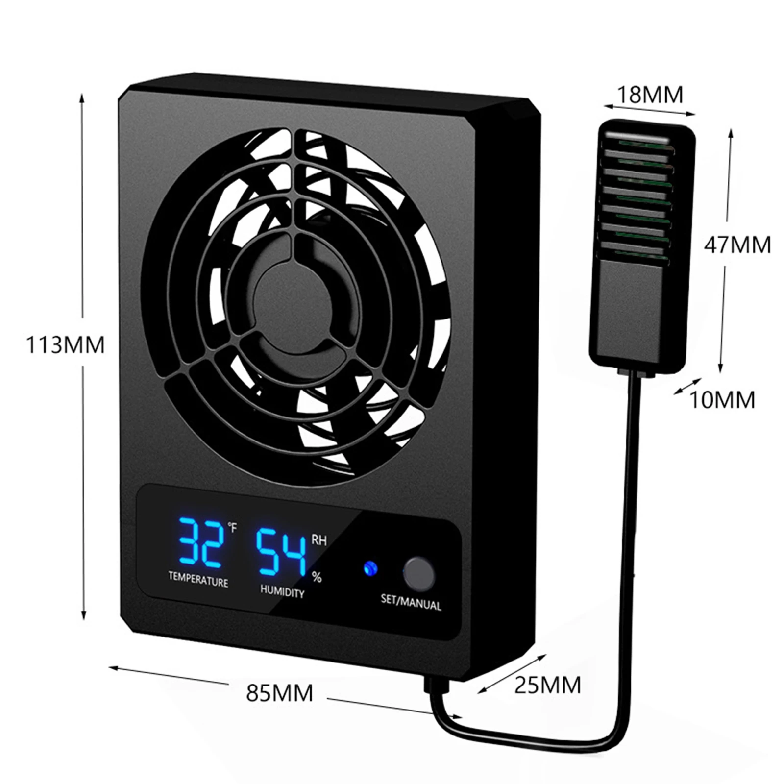 Temperaturregelungsventilator für Reptilien, Amphibien – Bild 6