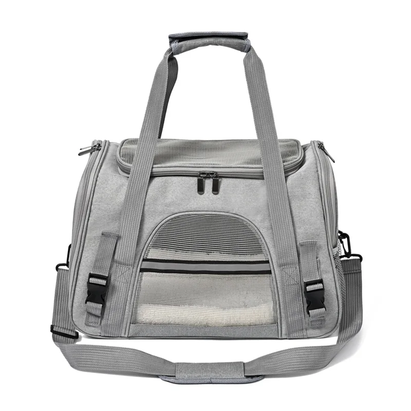 Haustier-Tragetasche, Rucksack, tragbar, atmungsaktiv, faltbar, Umhängetasche, für Katzen und Hunde