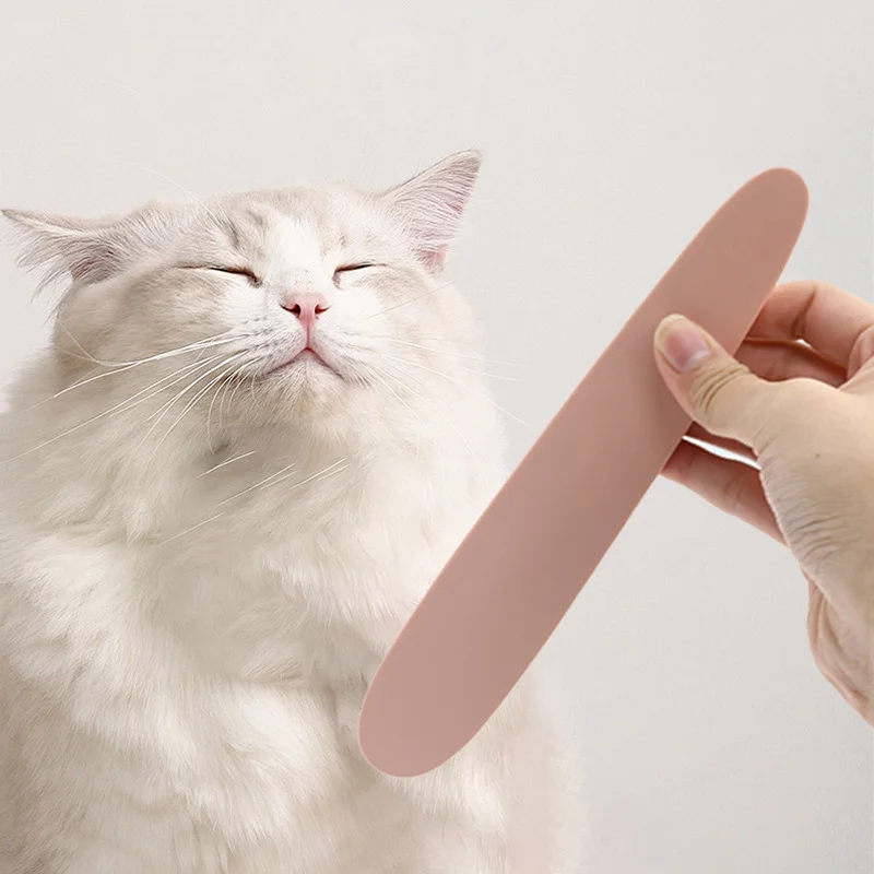 Katzen-Zungenbürste zur Fellpflege, Massagebürste, Katzenkamm – Bild 4