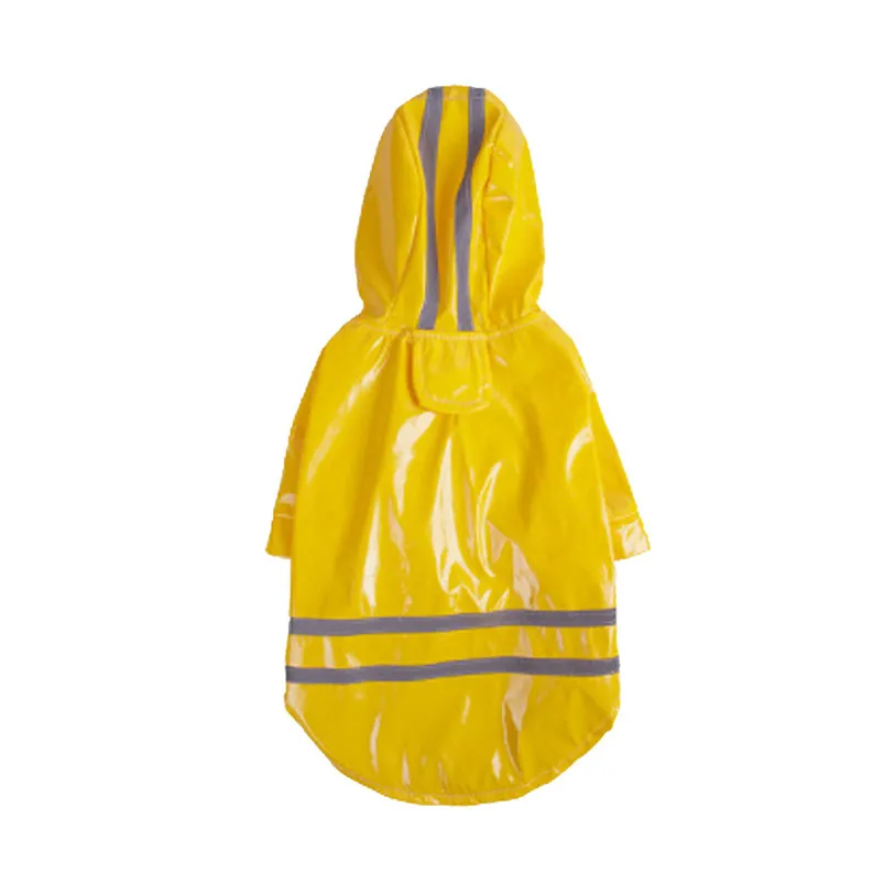 Sommer Outdoor Welpen Haustier Regenmantel S-XL Hoody Wasserdichte – Bild 4