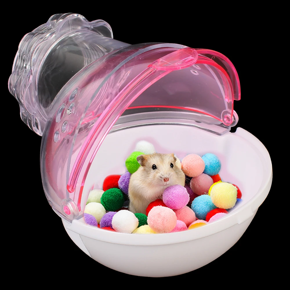 Bad Käfig Box Haustier Hamster Kleine Tier Bad Sand Zimmer Haus – Bild 6