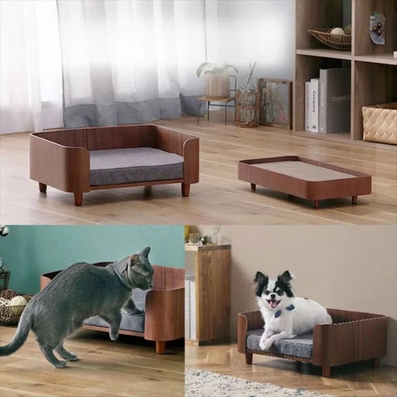Katzen- und Hundebett, Holzwinger, für den Innenbereich – Bild 3