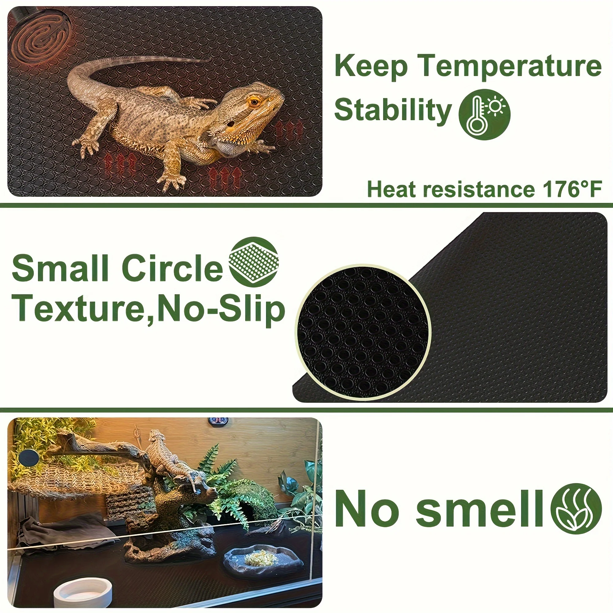 Matte für Reptilien-Terrarien, Geeignet für Amphibien, Entwickelt – Bild 6