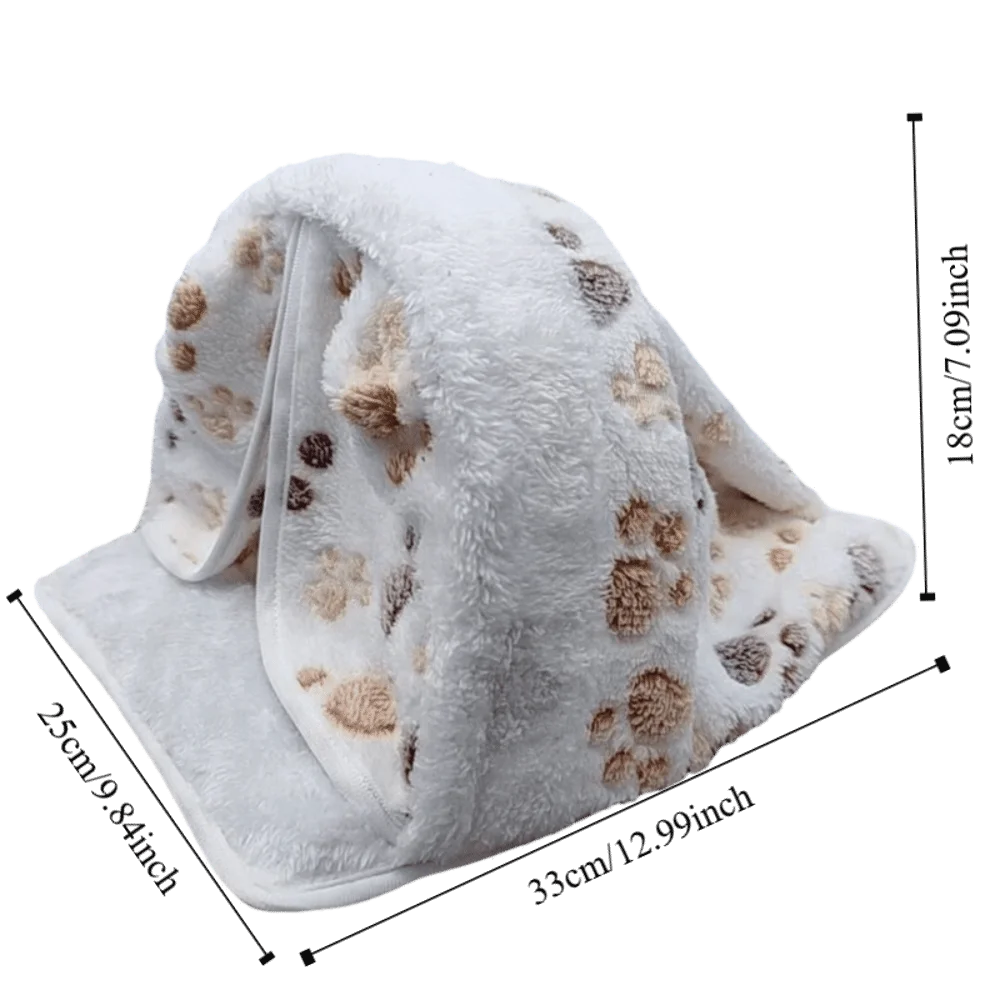 Gemütliches Winter-warmes Hamsterbett, waschbar, atmungsaktiv – Bild 6