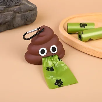 Hundekotbeutel-Spender, tragbarer, biologisch abbaubarer Halter für Kotbeutel, Aufbewahrungsbox