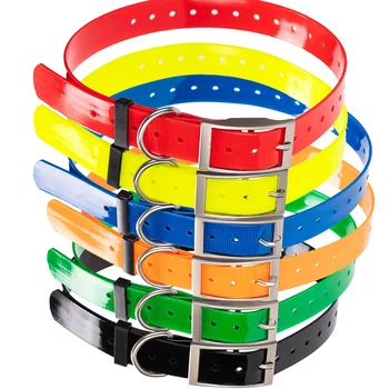 25 mm breites TPU-Hundehalsband mit GPS-Tracker, wasserdicht, geruchsresistent, verstellbares Ortungshalsband