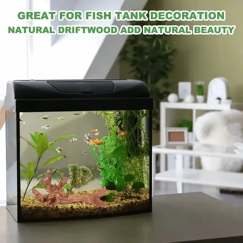 Natürlicher Baumstamm als Aquarium-Dekoration, versunkenes Holz – Bild 5