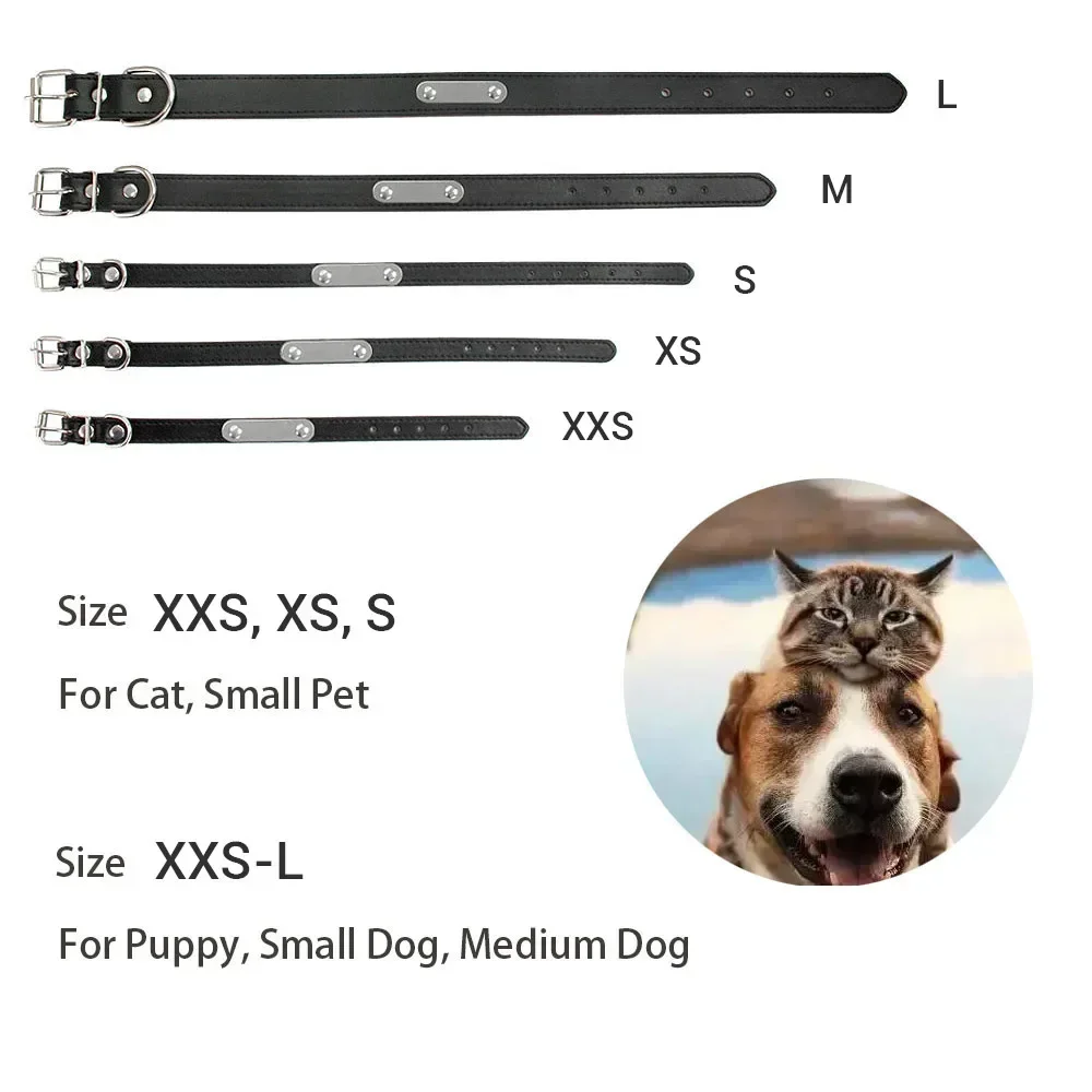 Personalisiertes Hundehalsband mit Namen, geschnitzter Ausweis – Bild 5