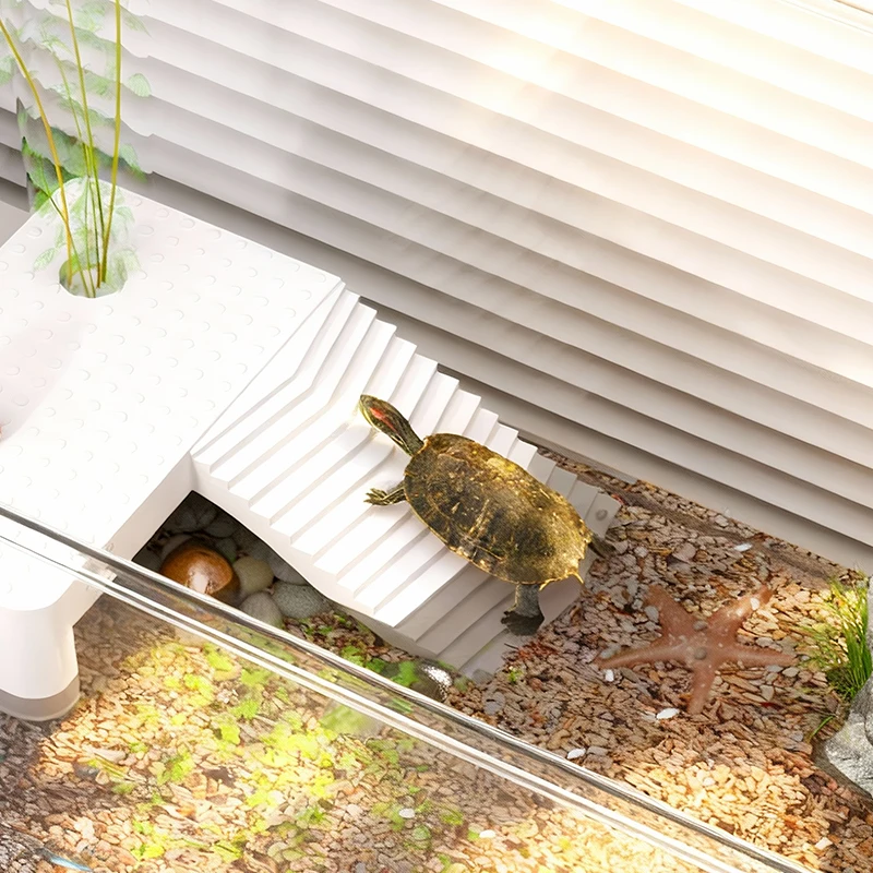 Transparentes Reptilien-Terrarium mit Sonnungsfläche – Bild 6