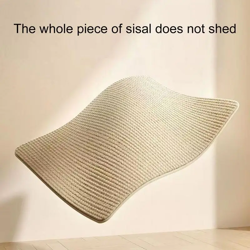 Sisal Katze Scratcher Protable Katze Kratzbrett Schleifen Klaue – Bild 5