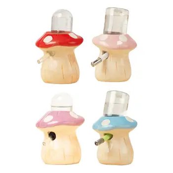 Hamster-Wasserflasche mit einfach zu befestigenden Zubehörteilen, Keramik-Spender für Frettchen, Ratten, Igel