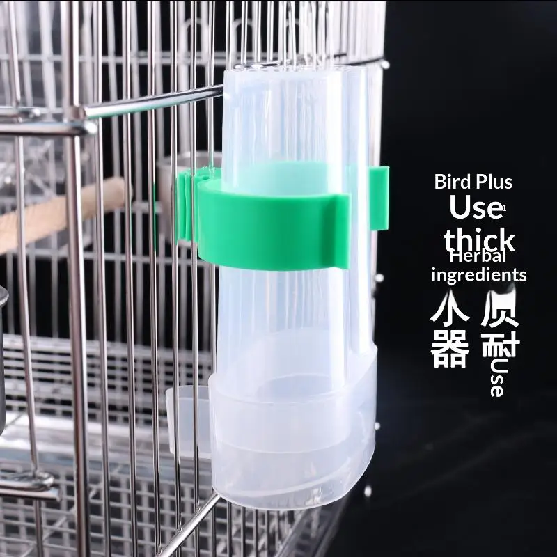Automatischer Vogel-Wasserspender, Vogeltränke, transparenter – Bild 6