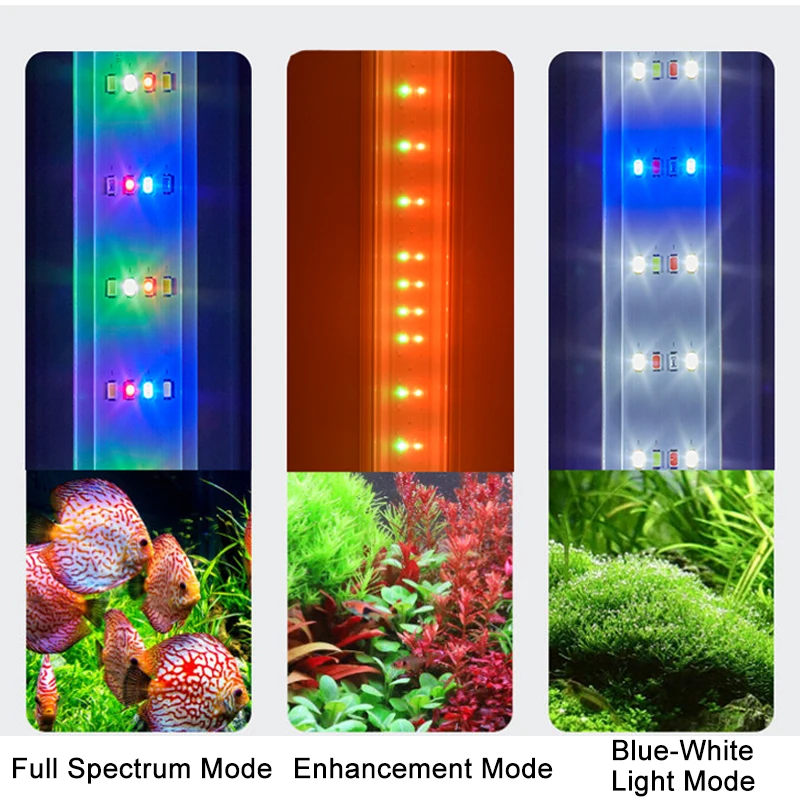 USB-Aquarium-Clip-Licht, dimmbare Farbe, LED-Aquarium-Licht – Bild 3