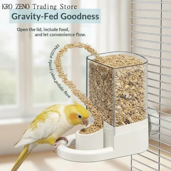 Wasserspender Automatischer Vogeltränker Vogelkäfig-Zubehör für Papageien, Kanarienvögel, Finken, für den
