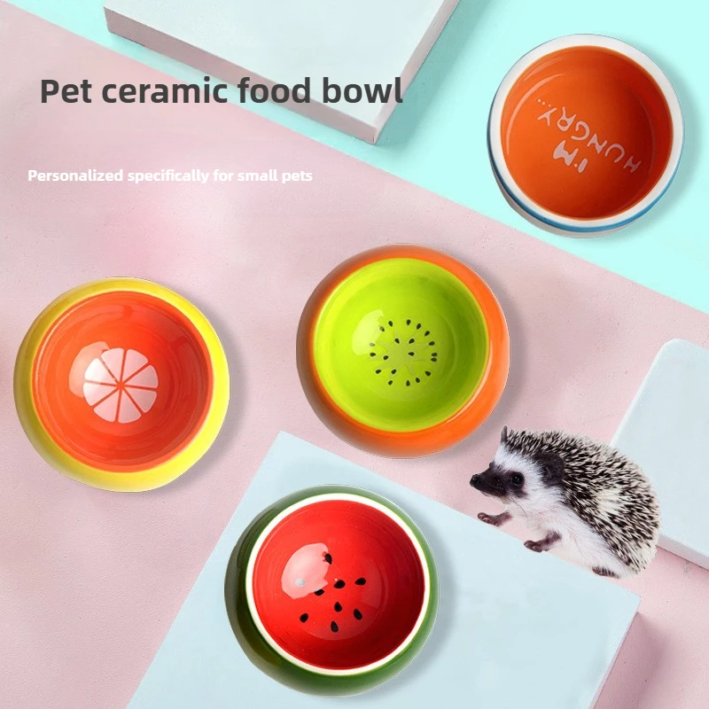 Hamster Lebensmittel Schüssel Zucker Segelflugzeug Obst Farbe Keramik – Bild 6