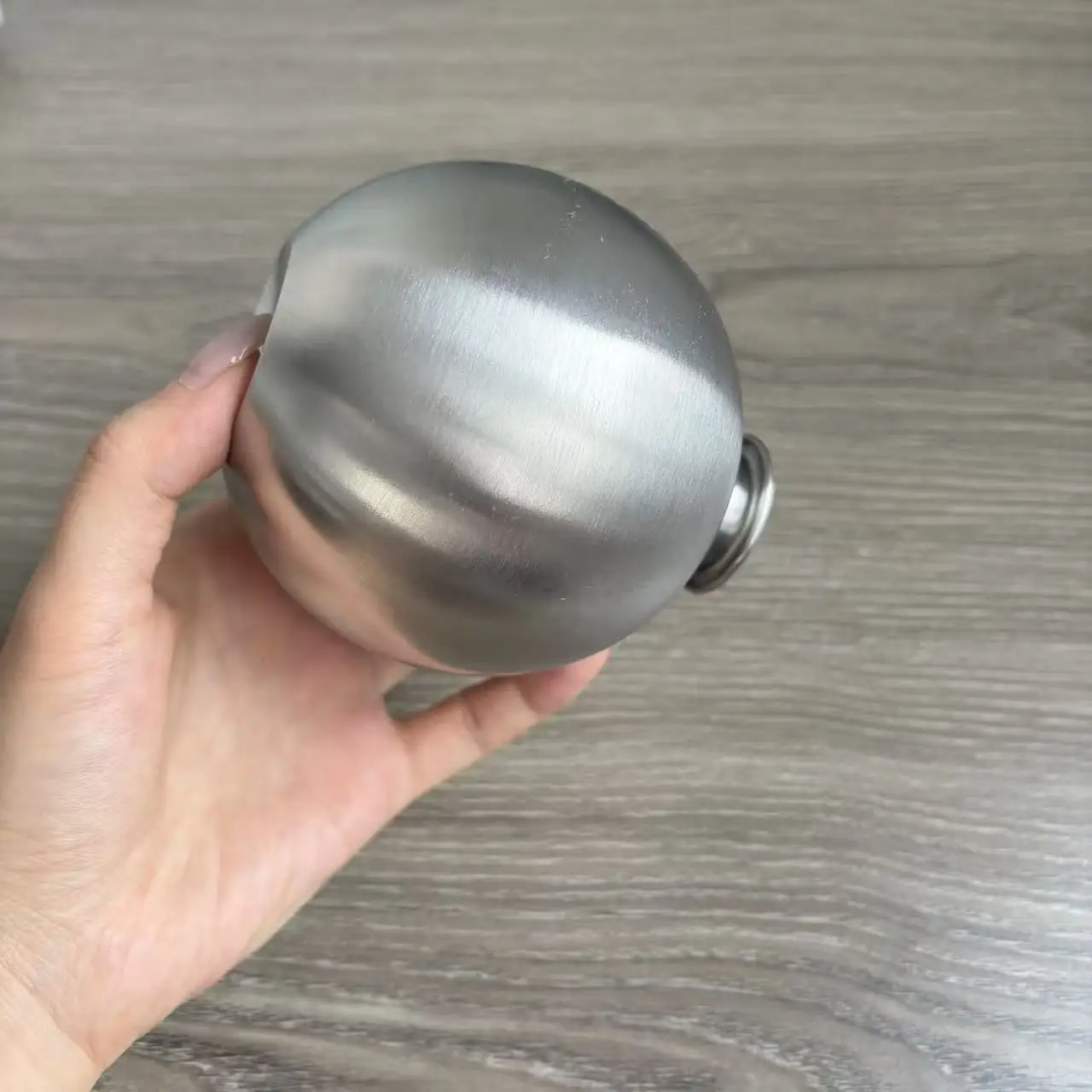 Tragbare Edelstahl-Wasserflasche für Haustiere mit faltbarer – Bild 6