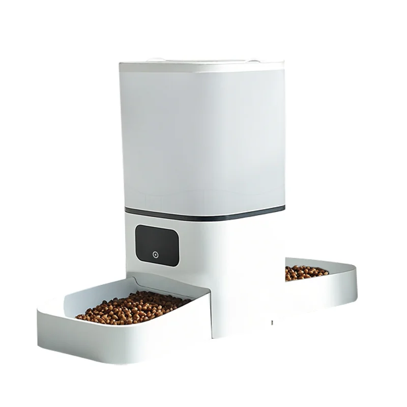 Automatischer Tierfutterautomat mit 6L Kapazität, Smart-Timer, Tuya-Steuerung, Futterspender