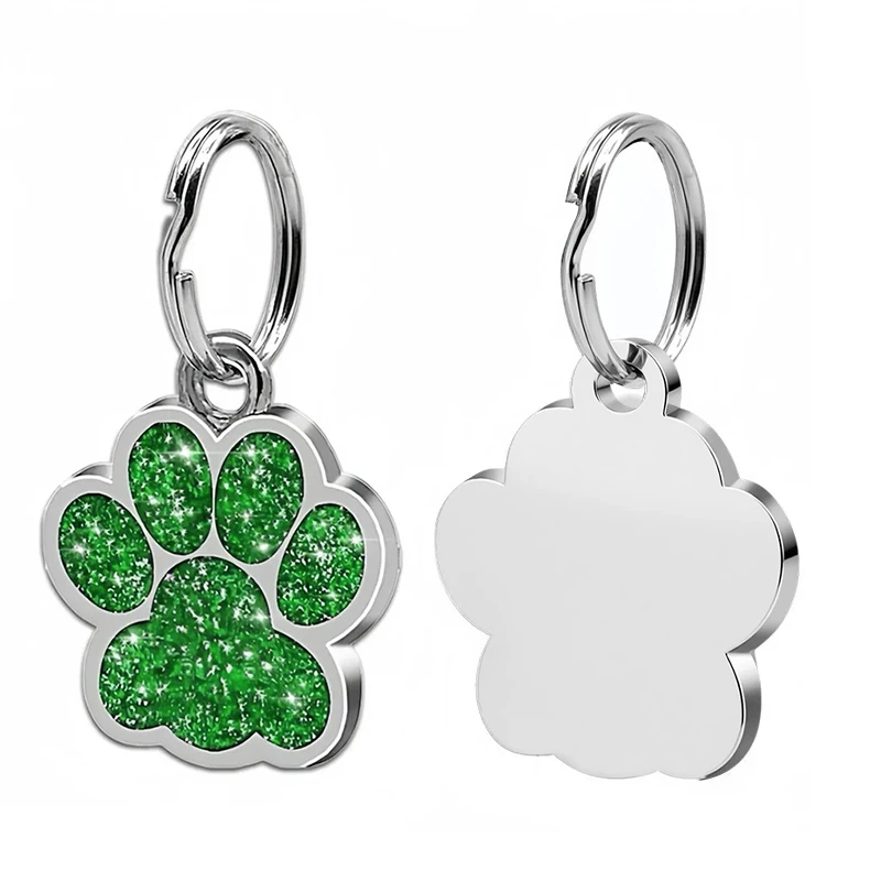 Personalisierte Hunde- und Katzen-Teller-Tags, gravierte Welpen-Haustier-ID-Namenshalsband-Tag, Legierung