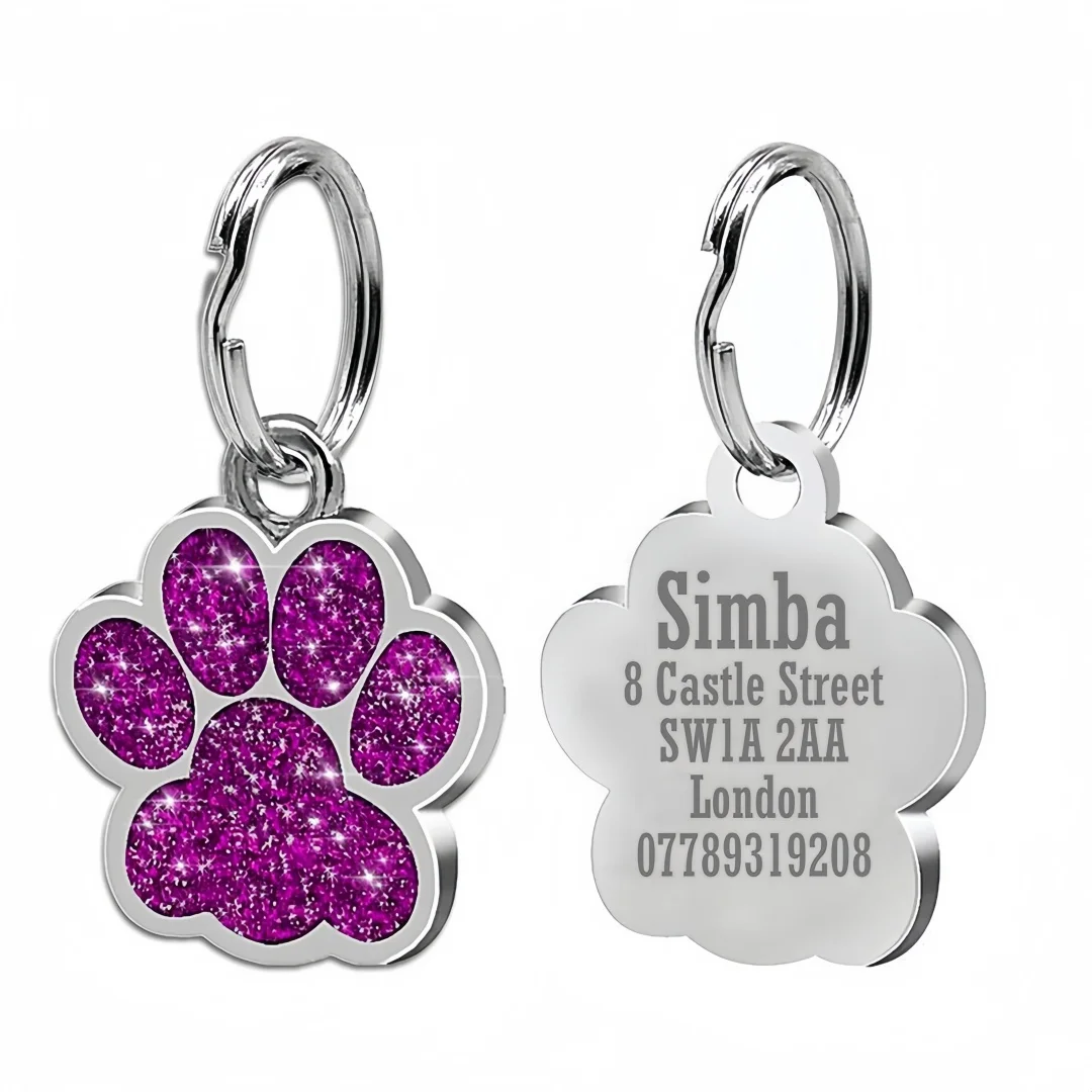 Personalisierte Hunde- und Katzen-Teller-Tags, gravierte – Bild 6