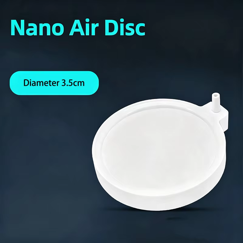 Ultrafeine Nano-Blasenplatte Luftstein Aquarium Sauerstoff-Belüfter Diffusor Zerstäubende Blasenscheibe