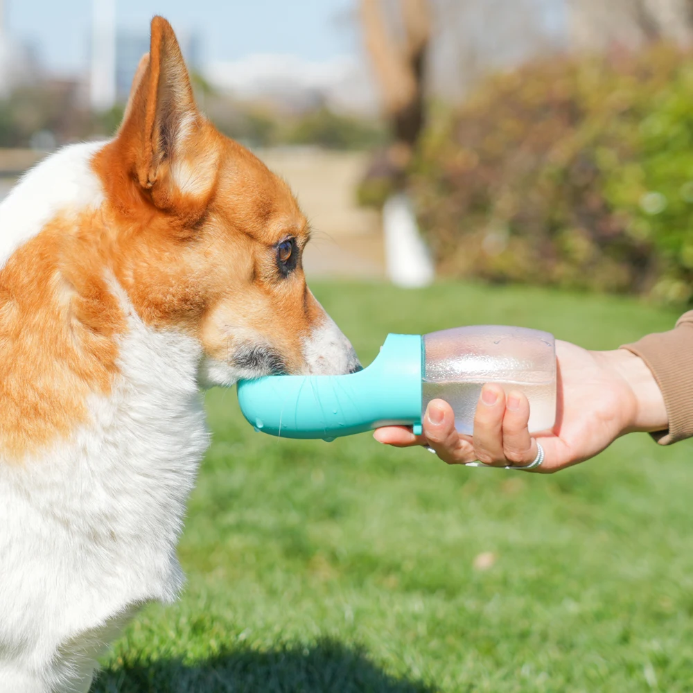 Haustier Hund Wasser Flasche 300ML Welpen Trinknäpfe Für Kleine – Bild 4