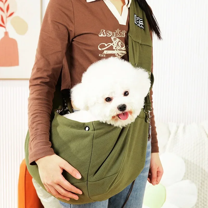 Komfortable Hundetasche Haustier-Umhängetasche Outdoor-Reise Tragbare – Bild 6