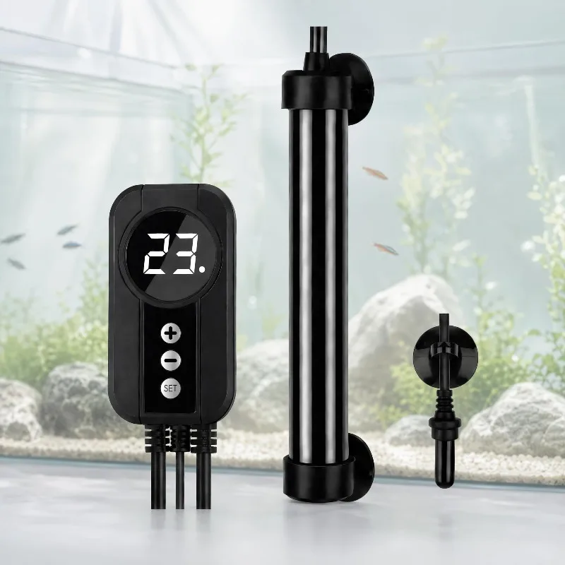 300W 100W Aquariumheizung 250L 90L Digitaler Heizstab mit externer Steuerung für Aquarien & Zuchttanks