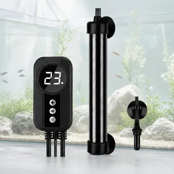 300W 100W Aquariumheizung 250L 90L Digitaler Heizstab mit externer Steuerung für Aquarien & Zuchttanks