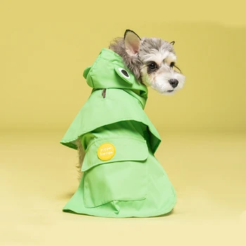 Hunde-Regenmantel, Hundeponcho, Haustierkleidung, Outdoor-Jacke, reflektierende Kleidung für kleine