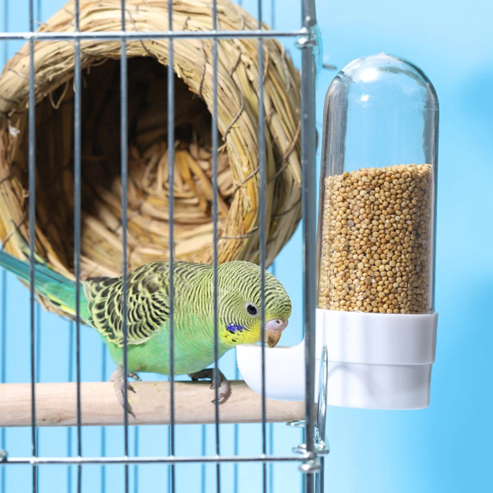 Vogel Wasser Trinker Feeder Waterer mit Clip Haustier Vogel Liefert – Bild 4
