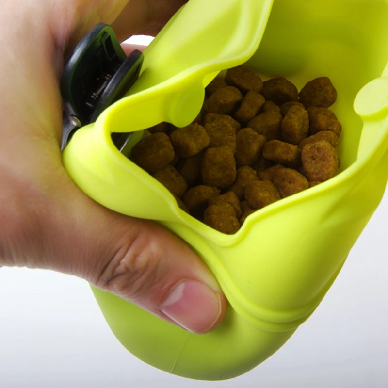 Tragbare Hundetraining-Gürteltasche für Leckerlis, Snacks – Bild 4