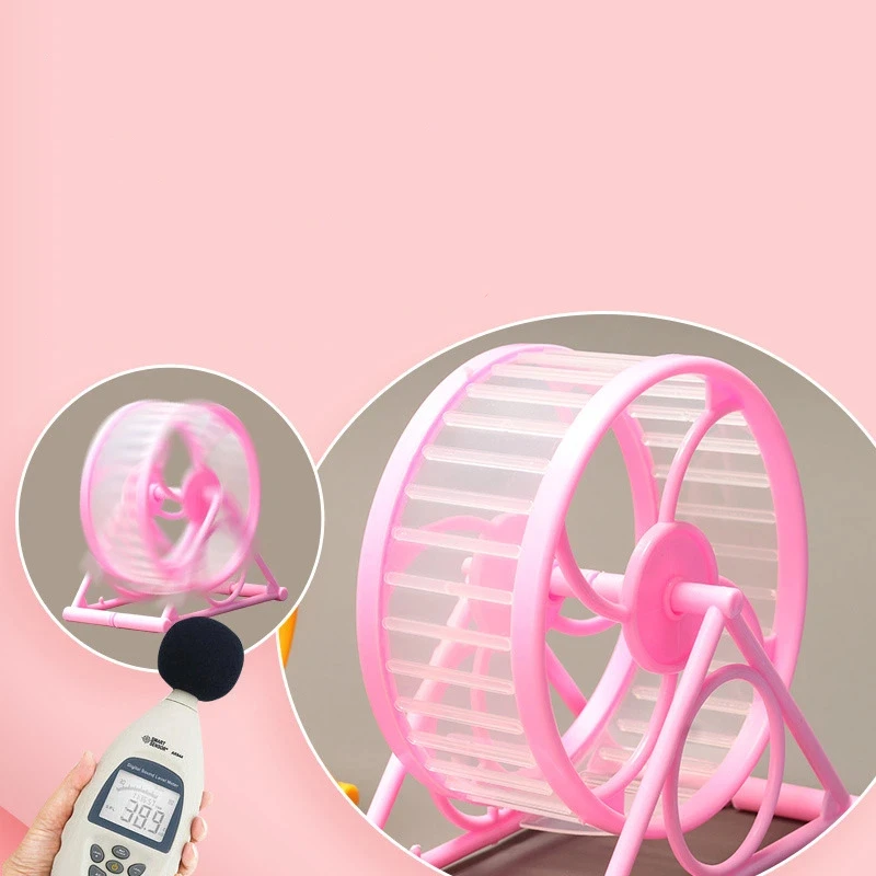 Hamster Laufrad Hamster Ultra Leise Anti Jamming Kleine Tier Sport – Bild 4