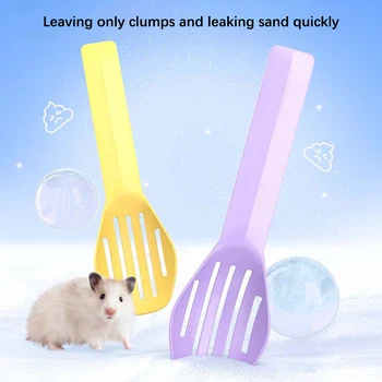 Plastiks treu Schaufel kleiner Hamster Eichhörnchen Kleintier Wurf Schaufel Toilette Sand Abfall Scooper