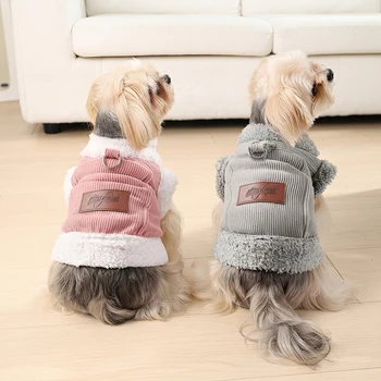 Niedlicher Welpenmantel, warme Winterkleidung für kleine und mittelgroße Hunde und Katzen, weiche