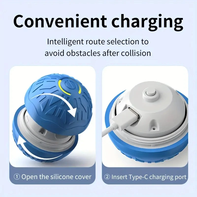 Intelligenter Hundespielball Automatischer Interaktiver Elektronischer – Bild 6