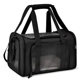 Hundetragetasche, weicher Seitenrucksack, Welpen-Haustierträger und Reiseprodukte, zugelassen