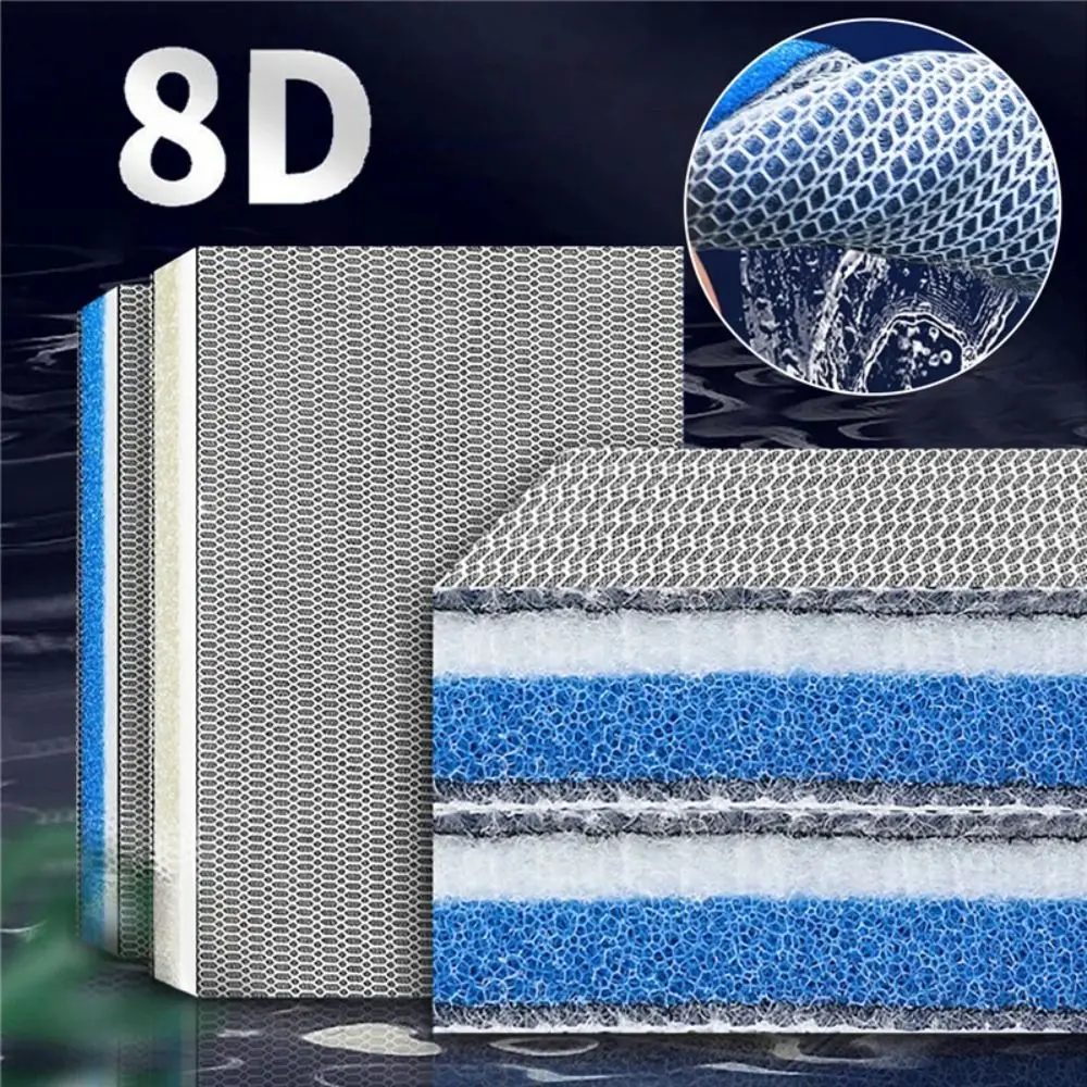 8D Aquarium Filter Schwamm 8-Schichten High-Density Biochemische – Bild 3