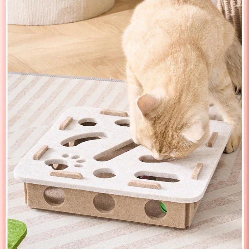 Kratzbäume für Katzen, Sisal, Kratzbaum für Katzen, interaktives – Bild 4