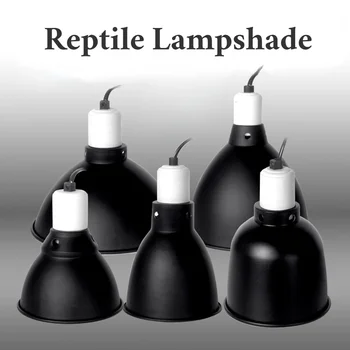 Reptilien-Tiefenkuppel-Leuchte, 14 cm, Reptilien-Lampenschirm, Schlangen, Eidechsen, Geckos, Terrarien, Lampe