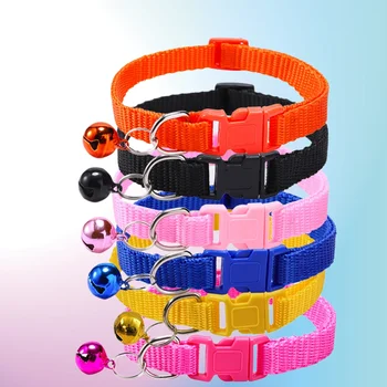 Verstellbares Nylon-Hundehalsband Langlebiges Basis-Hundehalsband für Kleine Hunde Sicherheit beim