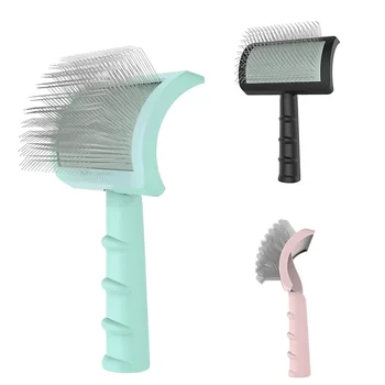 Hundepflegekamm, Haarentfernungsbürste, Nadelbürste, Massagekamm, Knotenlöser, Haarwerkzeug, Zubehör für große