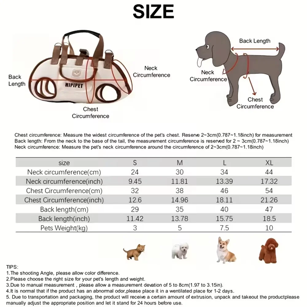 Niedlicher Hunde-Rucksack - ideal für kleine bis mittelgroße Haustiere – Bild 4
