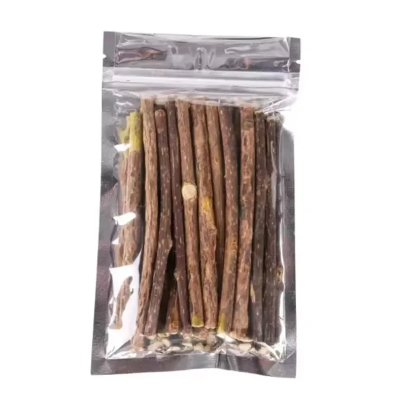 Natürliche Silberwein-Stäbchen zur Zahnreinigung für Katzen, Kauspielzeug für Kätzchen, Zahnungstraining